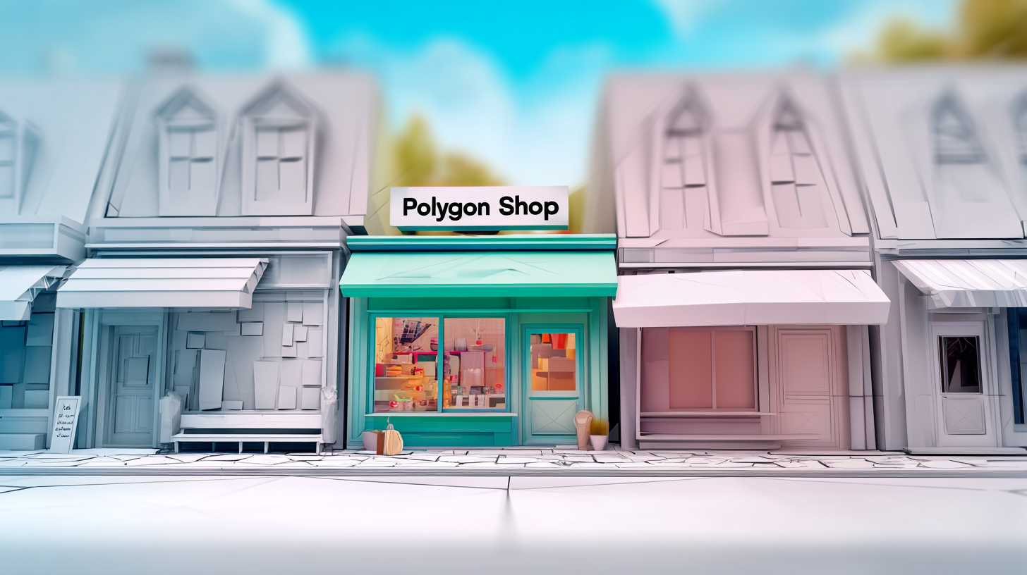 オンライン専門店「ポリゴンショップ」のポリゴンイメージ