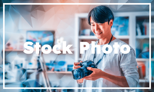 Adobe Stockなどのストックフォト事業の詳細ページへのバナー画像